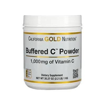 California Gold Nutrition, Buffered Gold C, Non-Acidic Vitamin C Powder, Sodium Ascorbate