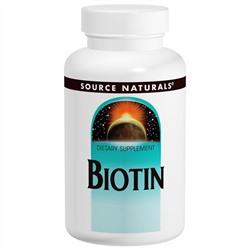 Source Naturals, Биотин, 600 мкг, 200 таблеток