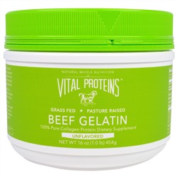 Vital Proteins, Желатин говяжий, 16 унций (454 г)
