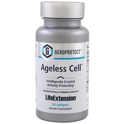Life Extension, Geroprotect, нестареющая клетка, 30 мягких желатиновых капсул