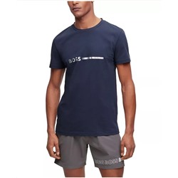 BOSS BY HUGO BOSS Men's UV Protection Regular-Fit Cotton T-shirt размер М