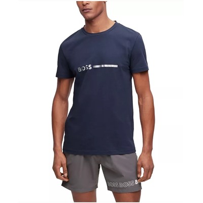 BOSS BY HUGO BOSS Men's UV Protection Regular-Fit Cotton T-shirt размер М