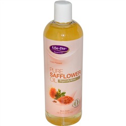 Life Flo Health, Чистое сафлоровое масло, для ухода за кожей, 16 жидких унций (473 мл)