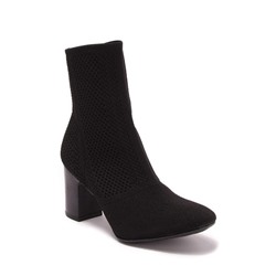Born Meggs Knit Block Heel Sock Boot