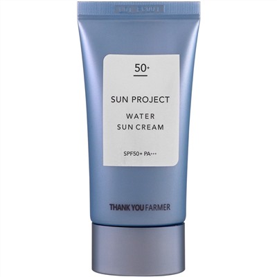 Thank You Farmer, Sun Project, Water Sun Cream, SPF 50+ , 1.75 fl oz (50 ml)