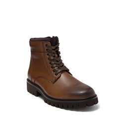 Kenneth Cole Reaction Nelson Leather Lace-Up Boot