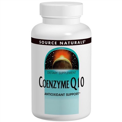 Source Naturals, Коэнзим Q10, 200 мг, 60 капсул