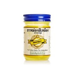 Желтый тайский бальзам Конгка 50 ml / Yellow balm Kongka 50 ml