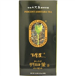Percent Ashitaba, Чай PerCent Ashitaba, 40 чайных пакетиков, 3,5 унции (2,5 г) каждый