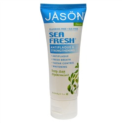 Jason Natural, Sea Fresh Antiplaque & Strengthening Toothpaste 3 oz