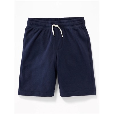 French-Terry Drawstring Shorts for Boys