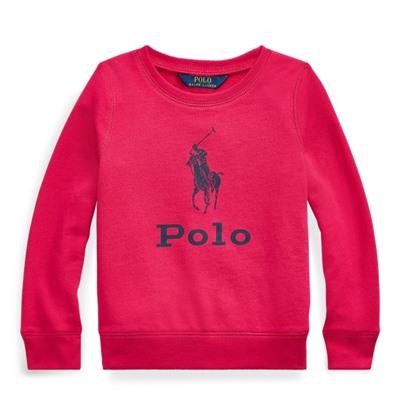 GIRLS 2-6X Big Pony French Terry Pullover