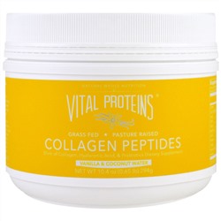 Vital Proteins, Пептиды коллагена, ваниль и кокосовая вода, 10,4 унции (294 г)