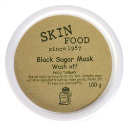 Skinfood, Маска с черным сахаром Смываемая, 100 г