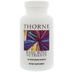 Thorne Research, Basic Bone Nurtients, 120 Vegetarian Capsules