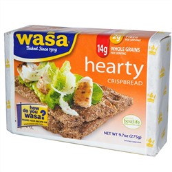 Wasa Flatbread, Хрустящие хлебцы в форме сердца, 9,7 унций (275 г)