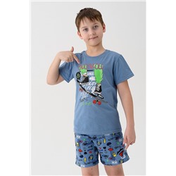 Пижама с шортами Пижама Роллер-спорт НАТАЛИ #978993
