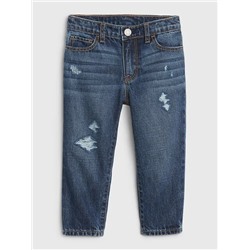 Toddler Distressed Mom Jeans