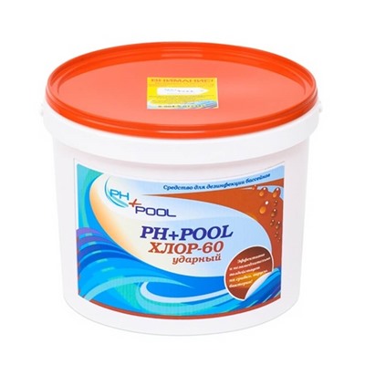 PH+Pool Хлор-60 Ударный в гранулах 4кг