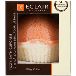 Eclair Naturals, Кекс Fizzy Bath, грейпфрут и апельсин, 6 унций (170 г)