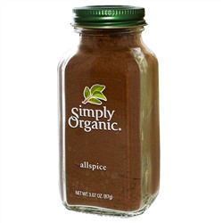 Simply Organic, Душистый перец, 3,07 унции (87 г)