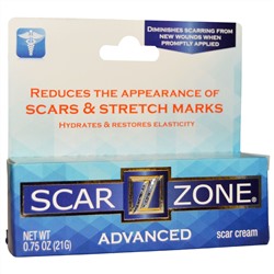 Scar Zone, Усовершенствованный крем от шрамов, 0,75 унции (21 г)