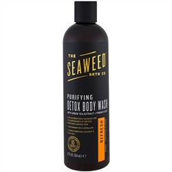 Seaweed Bath Co., Очищающий гель для душа, выводящий токсины, освежающий, эвкалипт и кедр, 12 унций (354 мл)