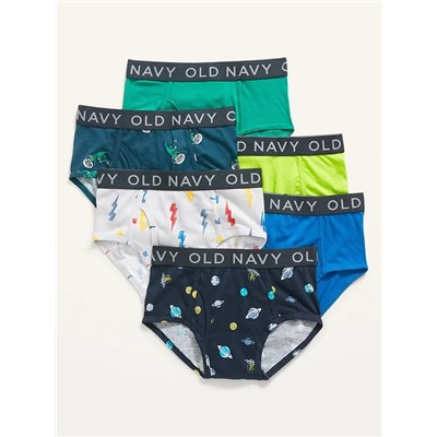 Printed Brief 6-Pack For Boys