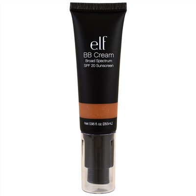 E.L.F. Cosmetics, BB крем, защита от солнца SPF 20, темный, 0.96 унции (28.5 мл)