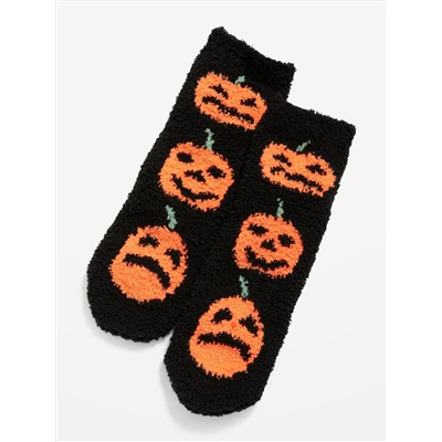 Gender-Neutral Halloween Cozy Socks for Kids