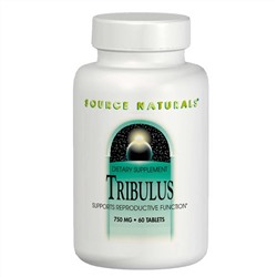 Source Naturals, Tribulus Экстракт 60 таблеток