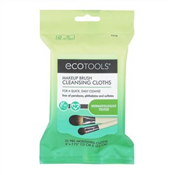 EcoTools, ECT MAKEUP BRUSH CLEANSING CLOTHS