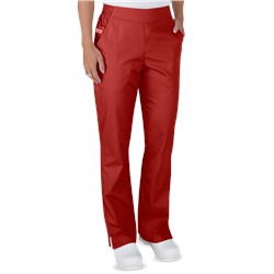 UA Butter-Soft STRETCH Scrubs Ladies TALL Flat Front Pant with Back Elastic