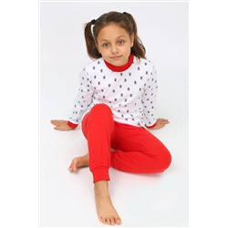 Детская пижама с брюками Елочки арт. ПЖИ/елочки НАТАЛИ #875027