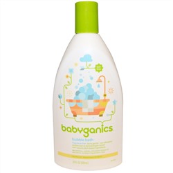 BabyGanics, Пена для ванны, не содержит отдушки, 20 жидких унций (591 мл)