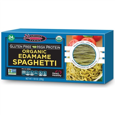Seapoint Farms, Органические спагетти из эдамаме, 7,05 унций (200 г)