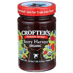 Crofter's Organic,  Ягодный джем высшего качества, 16.5 унций (468 г)