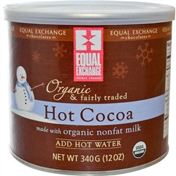 Equal Exchange, Органический и продаваемый на справедливой основе, горячий какао, 12 унций (340 г)
