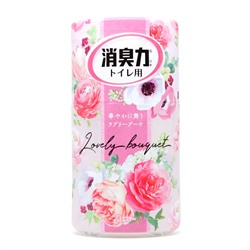 ST Shoushuuriki Aroma Style Ароматизатор для туалета жидкий аромат благоухающих розовых цветов 400 мл
