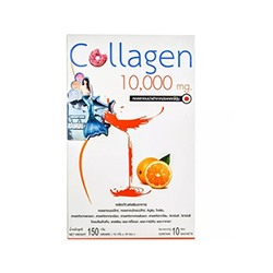 Питьевой коллаген Collagen Plus от Donutt 10 пакетиков / Donutt Collagen Plus Orange flavour 10 sachets