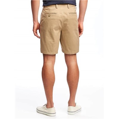 Built-In Flex Slim Ultimate Khaki Shorts for Men (8")