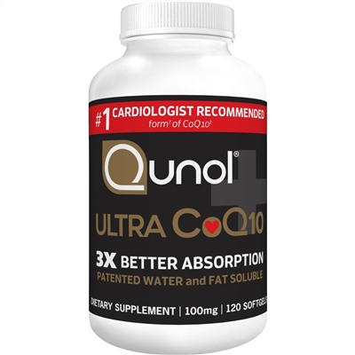 Qunol, Ultra CoQ10, 100 ml, 120 Softgels