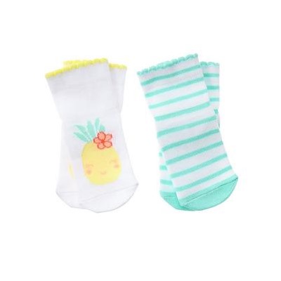 Pineapple & Striped Socks
