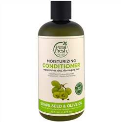 Petal Fresh, Pure, Moisturizing Conditioner, Grape Seed & Olive Oil, 16 fl oz (475 ml)