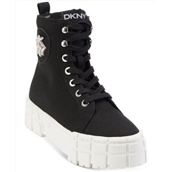 DKNY Women's Peri Lace-Up Booties