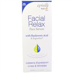 Hyalogic LLC, Episilk, расслабляющая сыворотка для лица, 1 жидкая унция (30 мл)