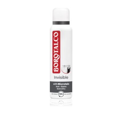BorotalcoInvisible Deodorant Spray gegen übermäßiges Schwitzen