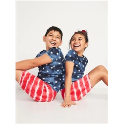 Gender-Neutral Snug-Fit Pajama Set for Kids