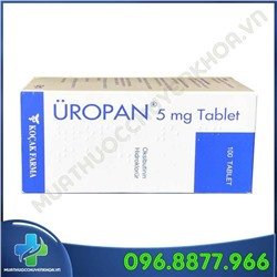 UROPAN 5 MG 100 TABLET oksibutinin hcl