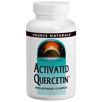 Source Naturals, Активированный кверцетин, 200 капсул
